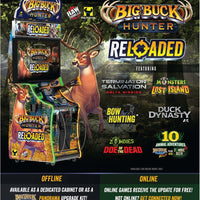 Big Buck Hunter Reloaded 42'' Arcade Shooting Game
