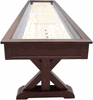Brazos River Espresso Pro-Style Shuffleboard Table 12', 14',
