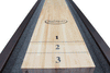 Brazos River Espresso Pro-Style Shuffleboard Table 12', 14',