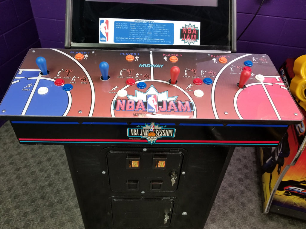 NBA Jam Arcade Video Game MandP Amusement