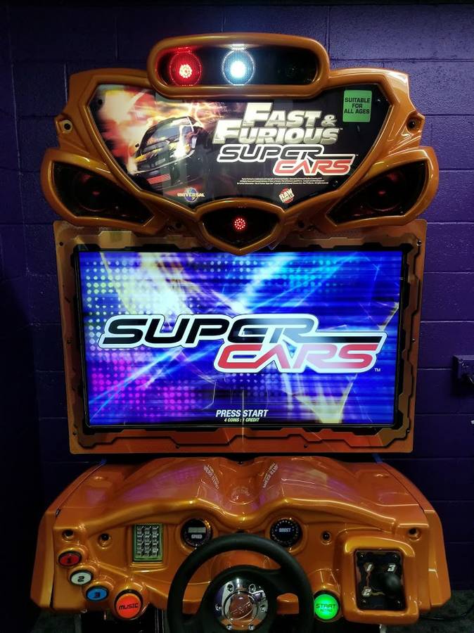 The Fast & The Furious Deluxe Arcade Machine