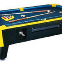 Neon Lites Coin Operated 6' Pool Table