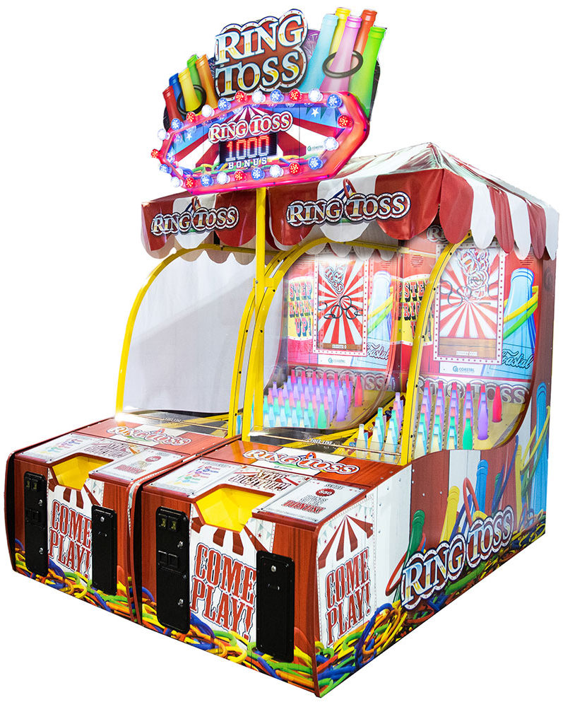 Bakkerij Verdienen Uitgaan Ring Toss Carnival Ticket Arcade Game | M&P Amusement