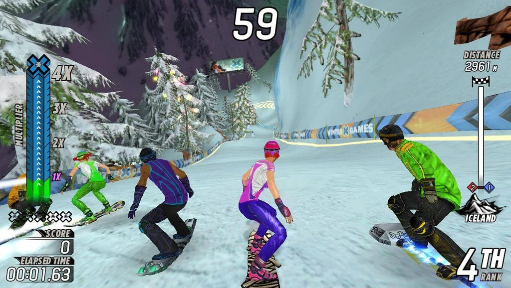 ride arcade snowboard X Games Snowboarder Arcade Video Game