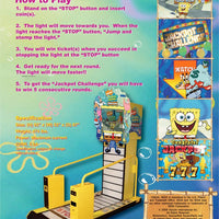 SpongeBob SquarePants Ticket Boom Arcade Game