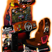 Fast & Furious Super Cars 32" Arcade Driving Game