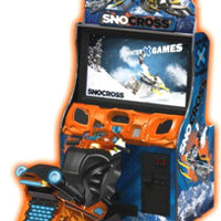 Winter X-Games SnoCross Arcade Snowmobile Game