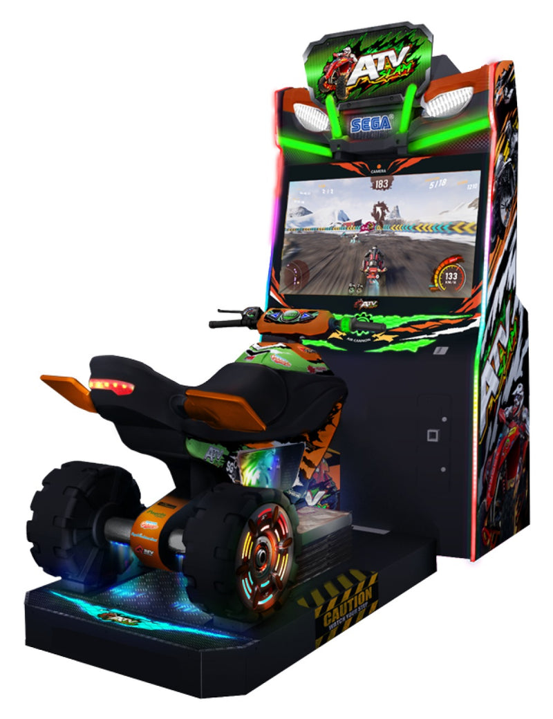 ATV Slam Motion Deluxe Arcade Driving Game | M&P Amusement