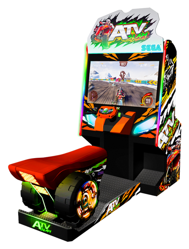 ATV Slam Motion Deluxe Arcade Driving Game | M&P Amusement