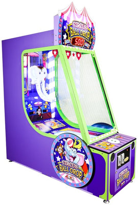 Circus Ball Drop Ticket Arcade Game