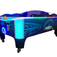 Curved Hockey Commercial Air Hockey Table