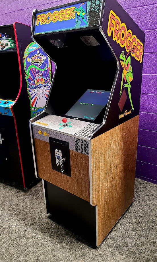Frogger Arcade Machine Texture Frogger Arcade Video Game | M&P Amusement
