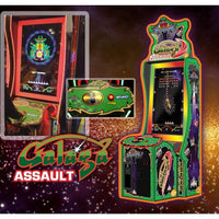 Galaga Assault Ticket Arcade Game