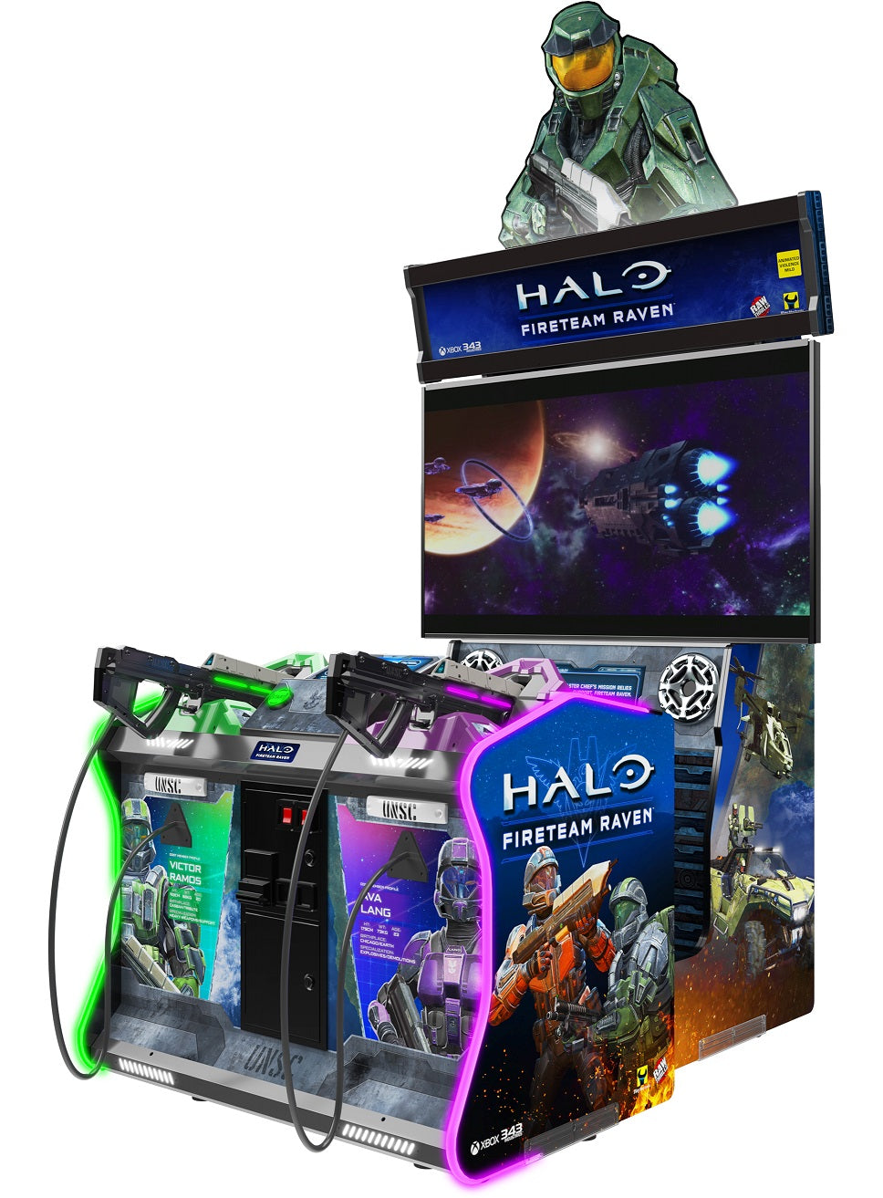 Halo: Fireteam Raven 2 Player Arcade Game | M&P Amusement