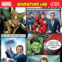 Marvel Outdoor Adventure Lab Photo Booth