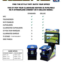Golden Tee PGA Tour Clubhouse Edition Arcade Golf Game