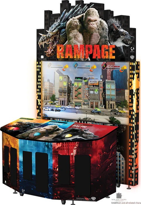 Rampage Ticket Arcade Game | M&P Amusement