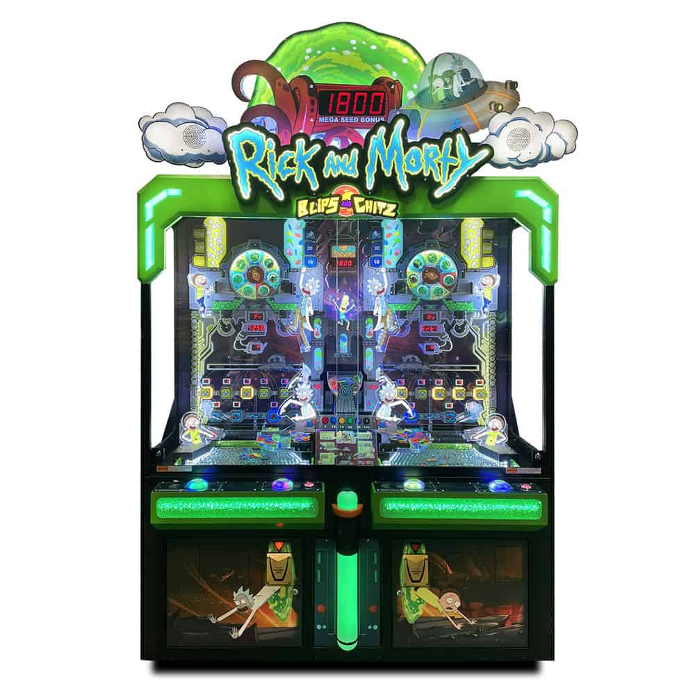 Rick and Morty Blips and Chitz Arcade Game | M&P Amusement