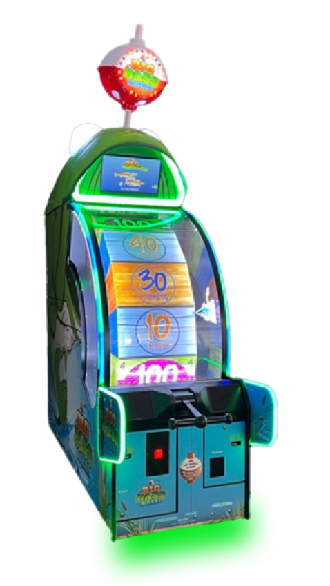 Big Bass Wheel Pro Ticket Arcade Game | M&P Amusement