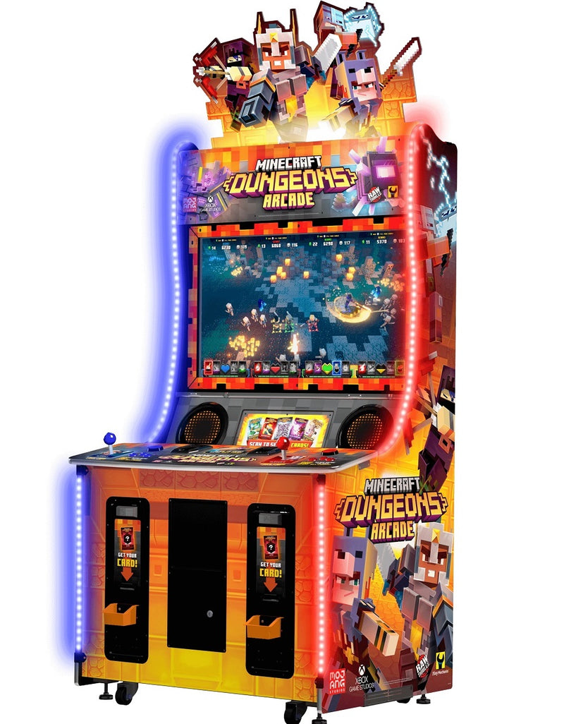 Minecraft Dungeons 2 Player Arcade Game | M&P Amusement