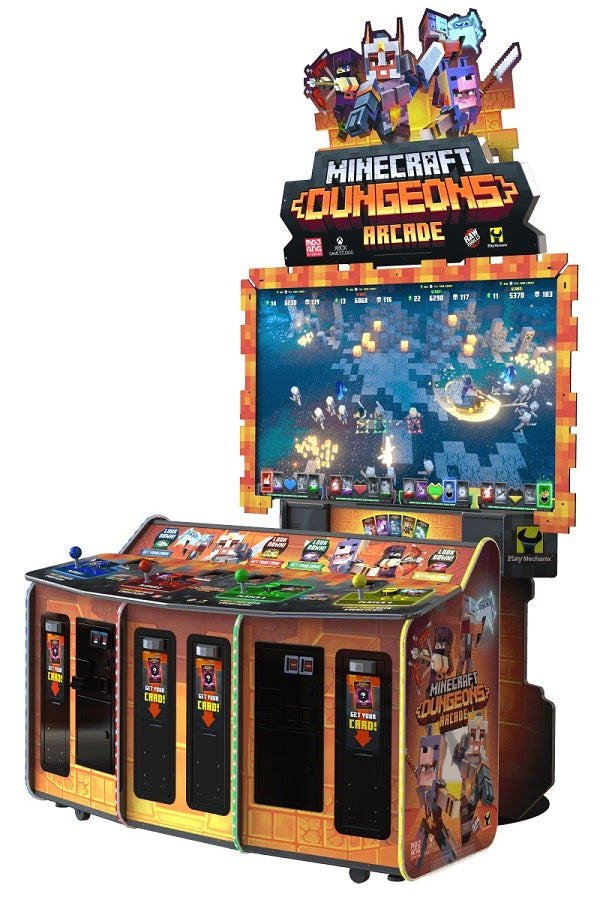 Minecraft Dungeons Arcade Game