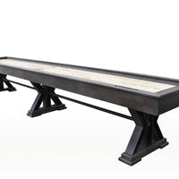 The Weathered In Black Oak Shuffleboard Table 12', 14', 16', 18, 20' 22'