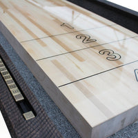 The Weathered In Black Oak Shuffleboard Table 12', 14', 16', 18, 20' 22'