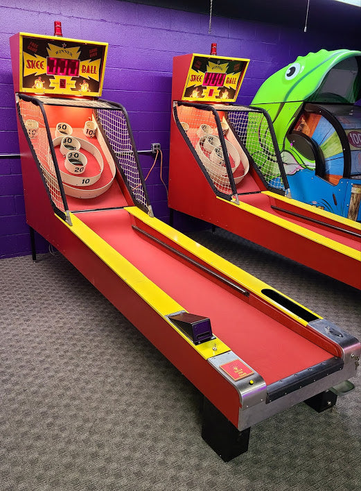 Skee Ball Classic 10' Alley Roller Arcade Game M&P Amusement