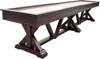 Brazos River Espresso Pro-Style Shuffleboard Table 12', 14',