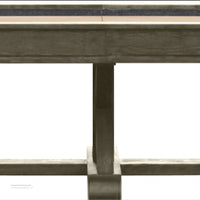 Brazos River Weathered Grey Pro-Style 14' Shuffleboard Table