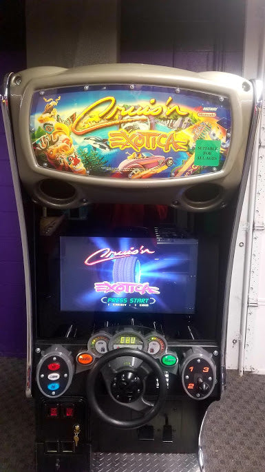 Cruis'n Exotica Arcade Driving Game – Like New Condition! *