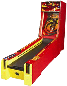 Fireball Alley Roller Arcade Game