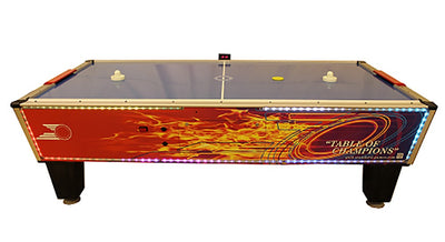Gold Pro With Side Lights Air Hockey Table