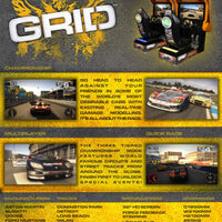 Grid 42" Arcade Driving Game