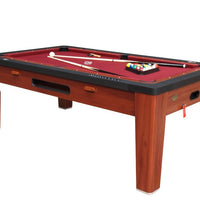 6 in 1 Combination Game Table in Cherry