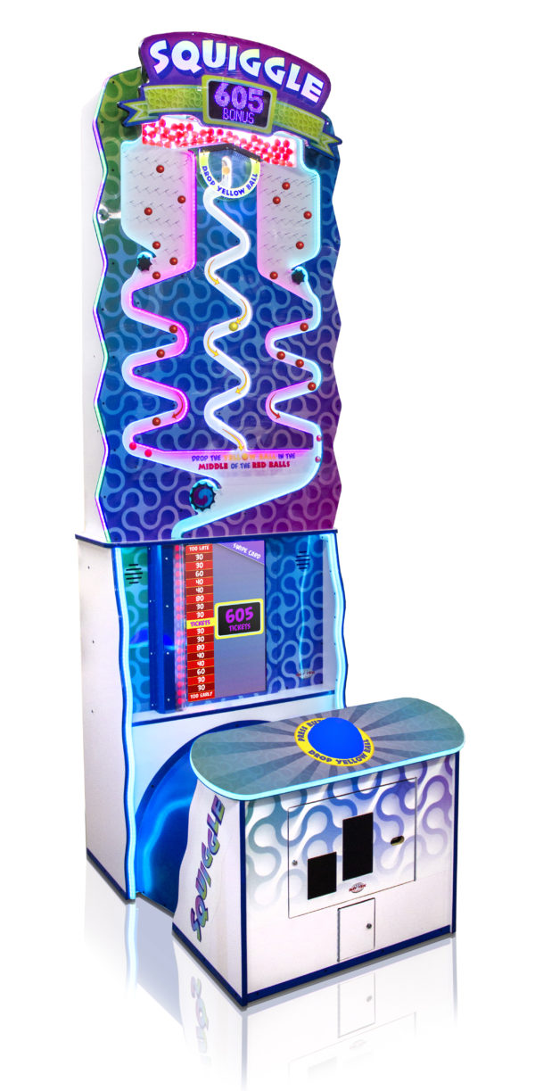 Squiggle Ticket Arcade Game