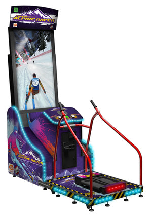 Super Alpine Racer Arcade Video Game