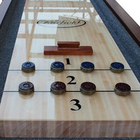Charles River Chestnut Shuffleboard Table 12', 14', 16'
