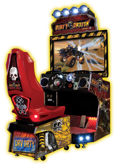 Dirty Drivin 42" Arcade Driving Game