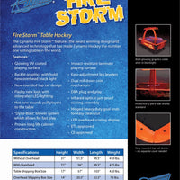 Firestorm Commercial Air Hockey Table