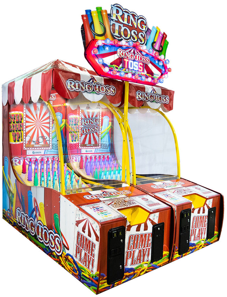 Bakkerij Verdienen Uitgaan Ring Toss Carnival Ticket Arcade Game | M&P Amusement