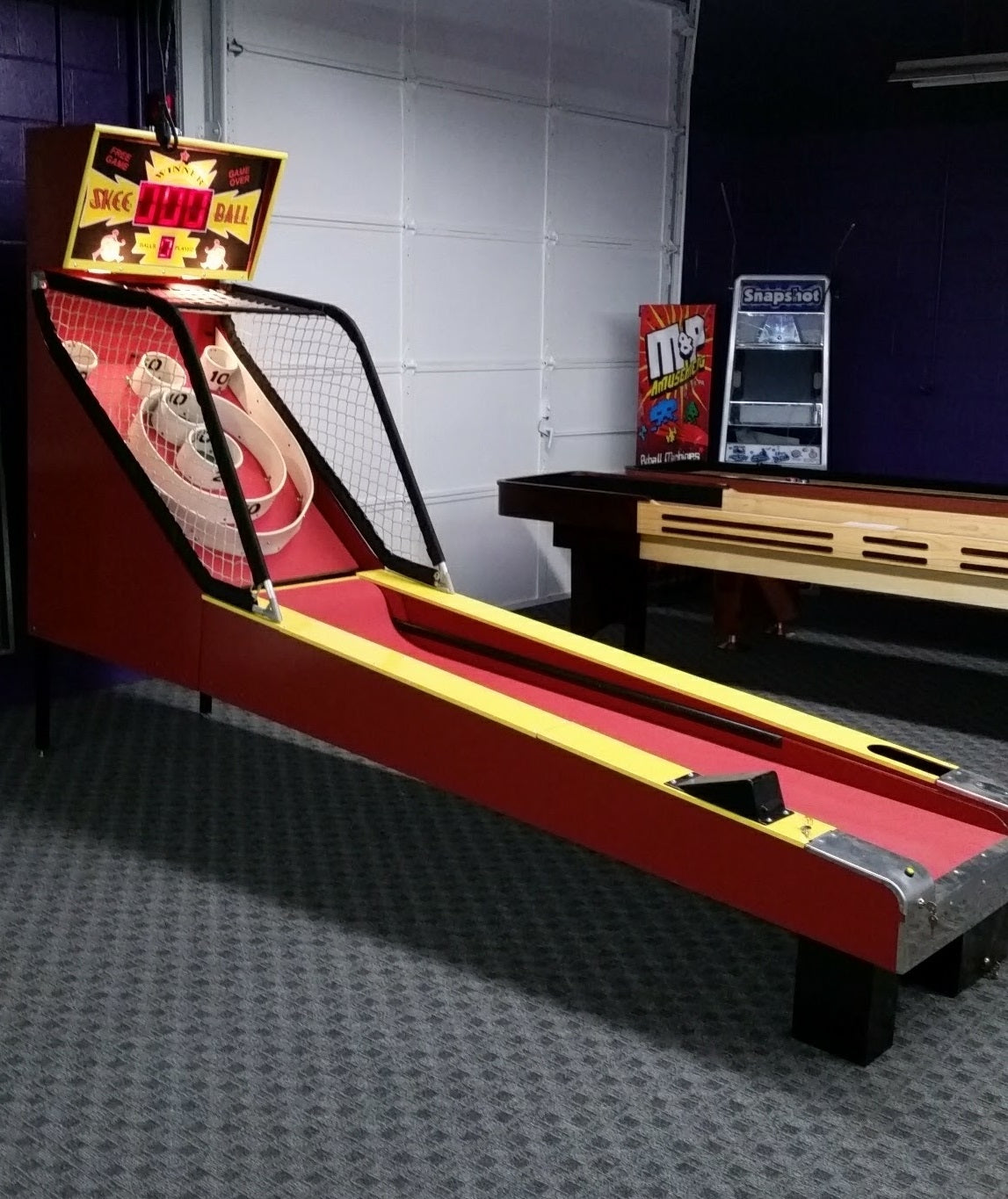 Skee Ball Classic 10 Alley Roller Arcade Game Mandp Amusement