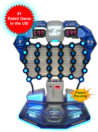 Speed Of Light Ticket Arcade Game