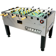 Tornado T-3000 Foosball Table In Silver/Platinum