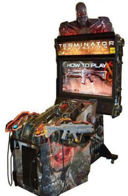 Terminator Salvation Deluxe Arcade Shooting Game